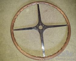 1930s Steering wheel for Type 57 Bugatti