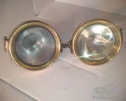 Brass CAV side lights