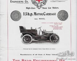 Star High Class Car Makers 1905