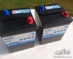 New Exide 6volt 80 Ah car batteries