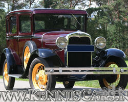 Ford 1930 Model A Seven Window Sedan