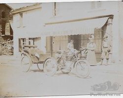 Tricycle De Dion with seats
