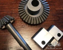 camshaft gear, bevel gear for vertical drive, also coupling vertical drive