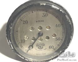 Smiths speedometer for parts or repair.