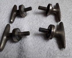 Windshield wing nuts