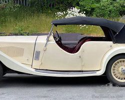 1934 Riley 12/4 Lynx Four Door Four Seater Tourer.