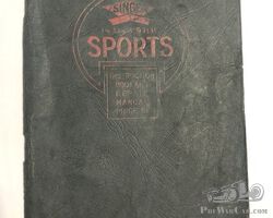 Singer 1 1/2 litre & 9 Le Mans instruction manual