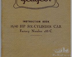 Peugeot 16 / 40 HP type 183 C