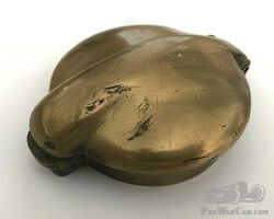 Vintage Bronze Enots Monza 2.5inch Petrol Cap, Aston Martin, Alfa Romeo, VSCC, Alvis, Riley, Bentley