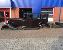 1936 Arthur Mulliner limousine landaulette coachwork for a straight eight Daimler