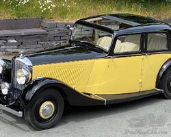 1937 Bentley 4 1/4 Litre Park Ward Sports Saloon B71KU