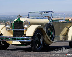 Rarest Duesenberg 1927 Model X Dual-Cowl Phaeton by Locke