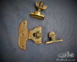 ancient brass lock