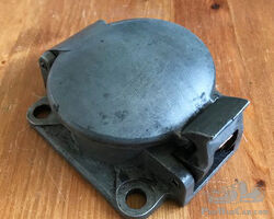 Vintage Flange Mount Enots Aluminum Cap, Aston Martin, Bentley, Alfa Romeo, Ford, Riley, VSCC