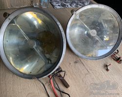 Set of two Marchal headlights nice condition