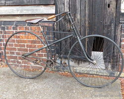 c.1886 Hirondelle Bicyclette No.125 Cross Frame Safety Bicycle.