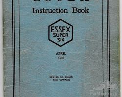 Essex 1930 Hudson motor company