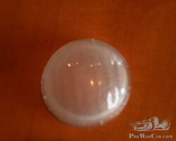 Stippled Moonstone Lens with Vertical Flutes for Lucas Sidelamp Model 1142