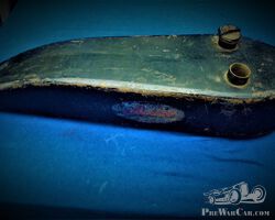 Motorcycle tank 1910 -1920 Ravat