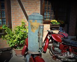 Pre-war petroleum tank