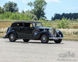 1939 Rolls-Royce Phantom III Four-Door Cabriolet | The Auburn Auction - September 5, 2020 | Worldwide Auctioneers