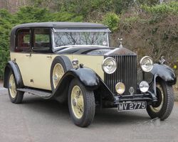 1932 Rolls-Royce 20/25 Park Ward D-back Saloon GBT52