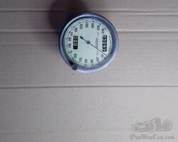 Jeager tachymeter ,white backgroud,160 KM/h