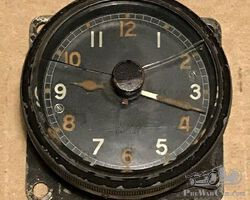 Rare 1 Day Spitfire Lancaster Cockpit Clock Mk11A, 64/1002, 6369/42, Battle of Britain WW2