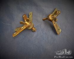 brass windshield holder