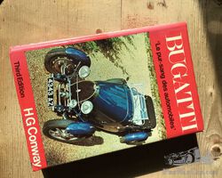 Bugatti book by H G Conway