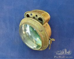 Karbit headlights with thick magnifying lens, high beam headlights for Veterancar 1850- 1900