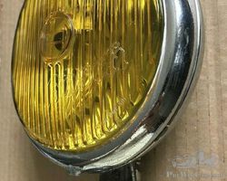 Vintage Bosch Yellow Peaked Fog Lamp, VW Porsche Mercedes Benz KDF Alder Opel