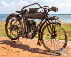 1909 Indian Belt Drive Twin | Mecum Motorcycle Auction in Las Vegas on April 29th 2021