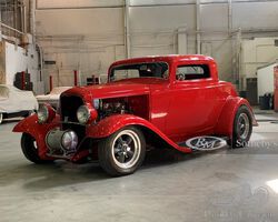 1932 Ford Three-Window Coupe Custom