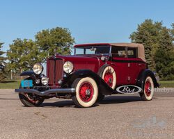 1931 Auburn Eight Deluxe Phaeton Sedan | Auburn Fall Auction | RM Sotheby's | 3-5 Sept 2020