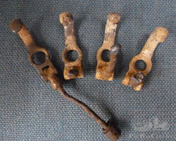 Darracq Brass Bonnet Fastners 1901-04