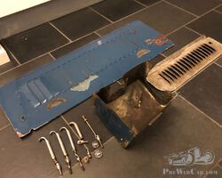 Type 43 undertray and bonnet side