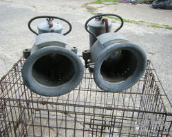 EARLY COMMERCIAL ACETYLENE LAMPS