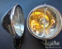 Front headlights prewar Marchal