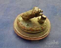 mascot pre-war on marble