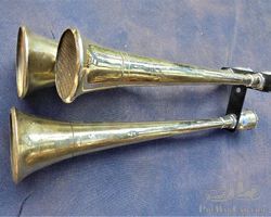 nickel-plated brass air horn original