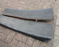 Pair of runningboards for 1st and 2nd series Morris Eight