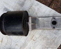 Airfilter with alu bracket restored for 1st and 2nd Series Morris Eight