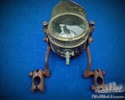 Pre-war carbite lamp
