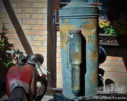 Pre-war petroleum tank