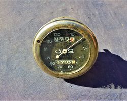 Pre-war speedometer O.S.