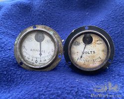 Sifam ammeter + voltmeter
