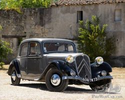 1935 Citroën Traction 7C berline | André Lurton auction | Artcurial | 27 Sept 2020