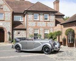 1938 Bentley 4 1/4-Litre Four-Door Cabriolet | Bonhams Bonmont Sale | Sept 20, 2020