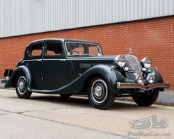 1938 Triumph Dolomite Saloon | Historics Ascot Racecourse 26th September 2020 Sale
